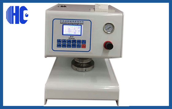 觸摸屏紙板紙箱耐破強度試驗機，原紙紙板耐破強度試驗機